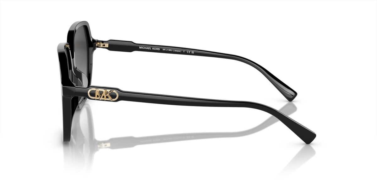 Michael Kors MK2196 30058G black sunglasses 58mm side view