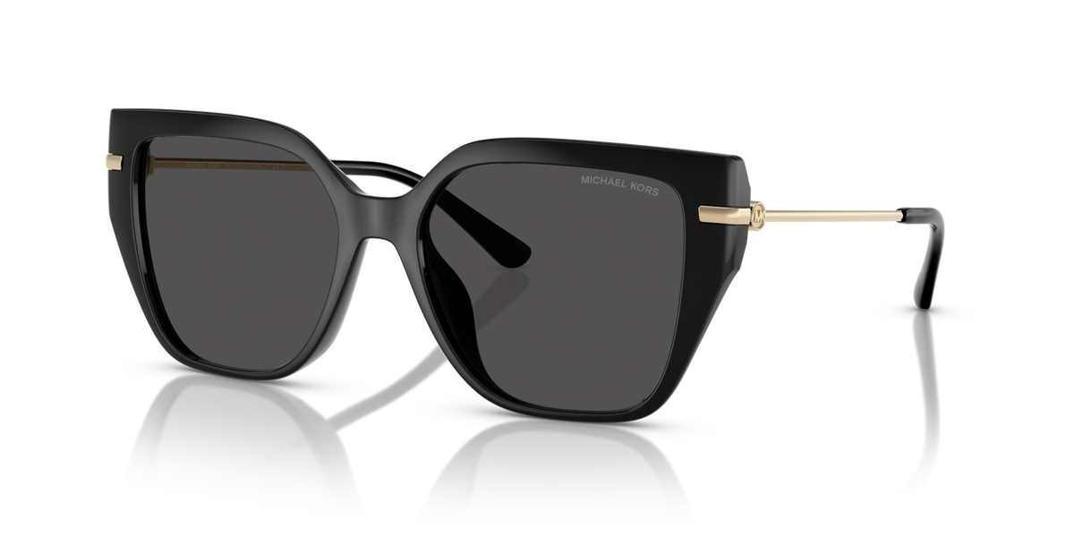 Michael Kors MK2231 300587 black sunglasses 54mm angled view