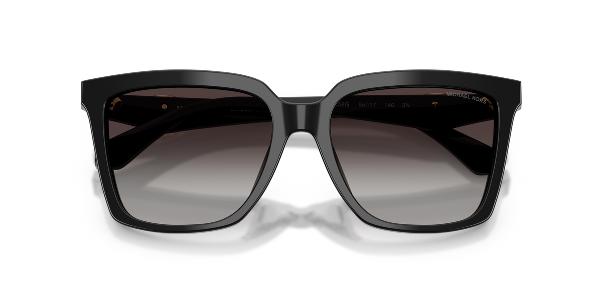 Michael Kors MK2256U 30058G black sunglasses 55mm folded view