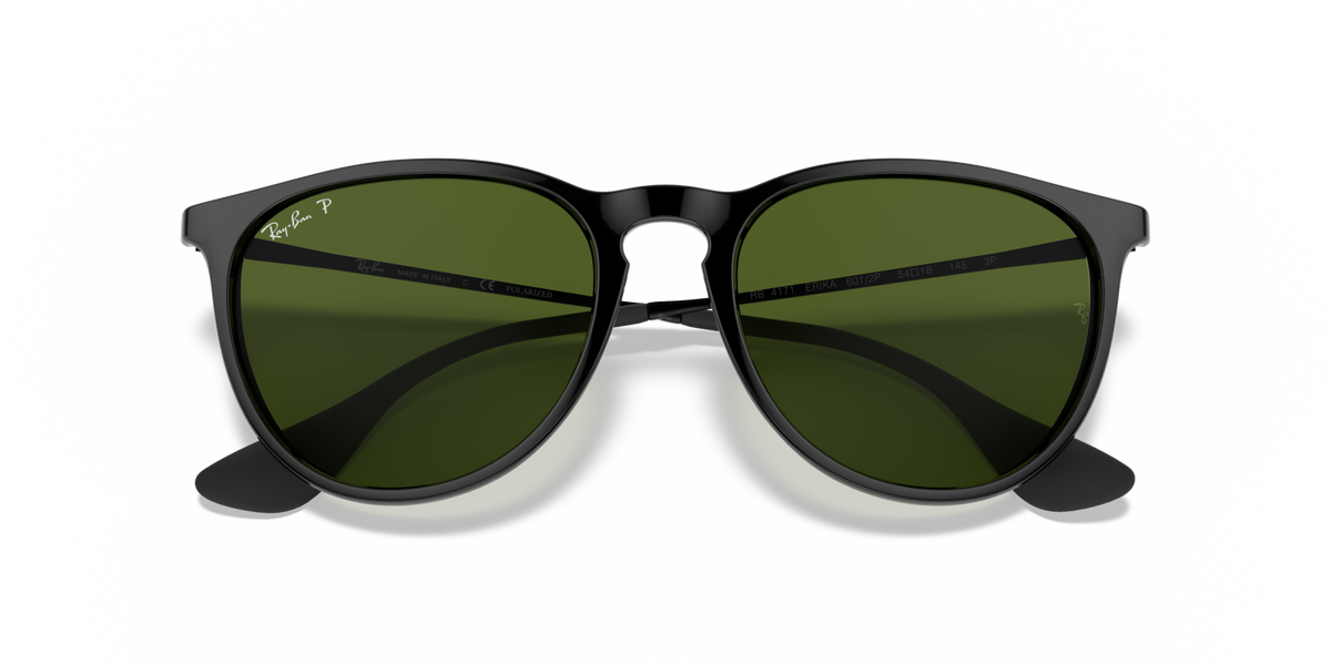 Ray-Ban RB4171 601/2P black sunglasses 54mm folded view