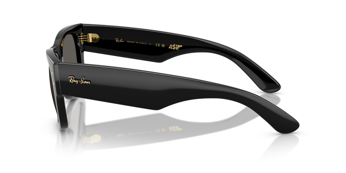 Ray-Ban RB0840S 6826J5 black sunglasses 51mm side view
