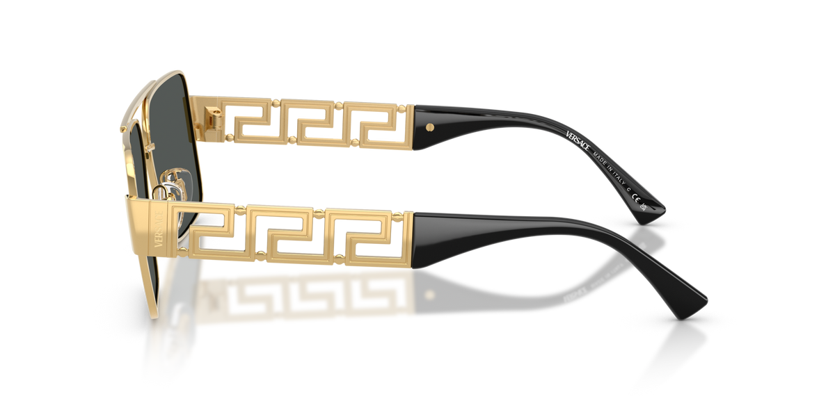 Versace VE2290 100287 gold sunglasses 61mm side view