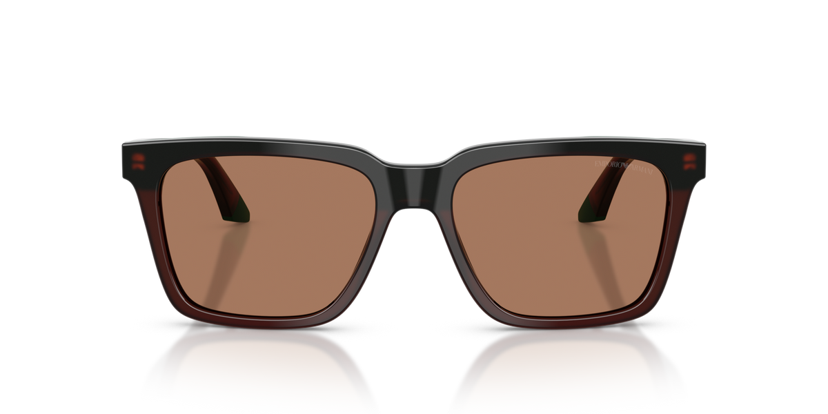 Emporio Armani EA4260 631573 opaline brown/green sunglasses 55mm