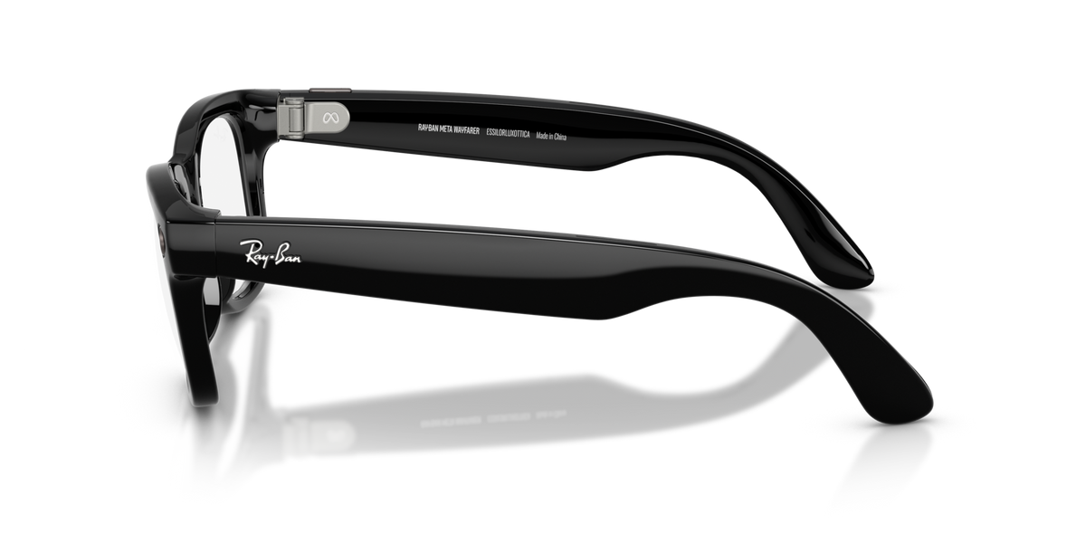 Ray-Ban Meta RW4012 601/1M smart sunglasses 53mm side view
