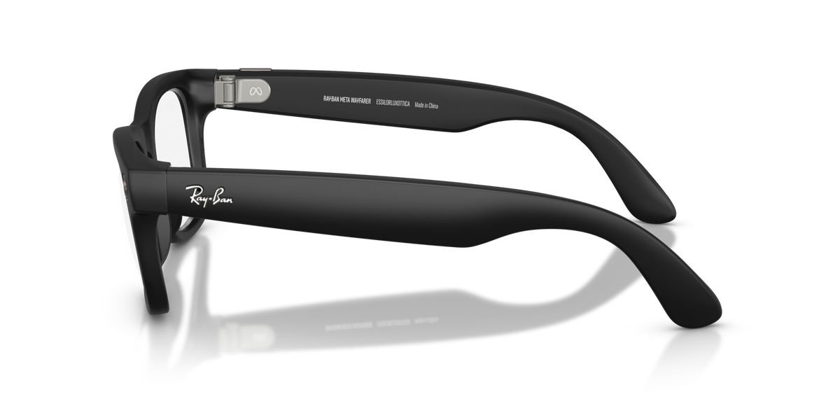 Ray-Ban Meta RW4012 601S1Z smart sunglasses 50mm side view
