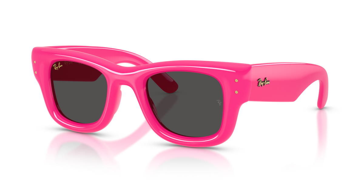 Ray-Ban RB4940 683287 fuchsia sunglasses 50mm angled view