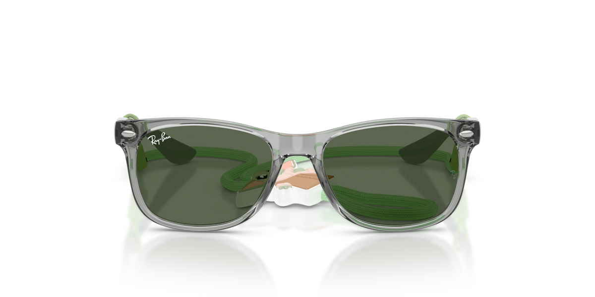 Ray-Ban Kids RJ9052S 722871 transparent grey sunglasses 47mm