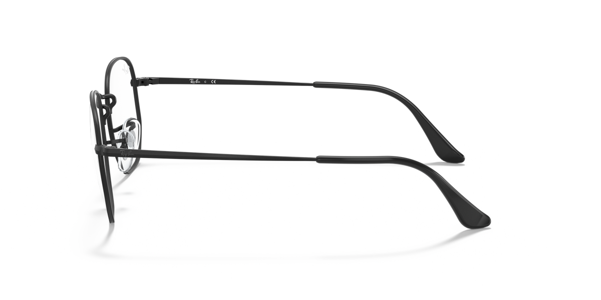 Ray-Ban RX6448 2509 black eyeglasses 54mm side view
