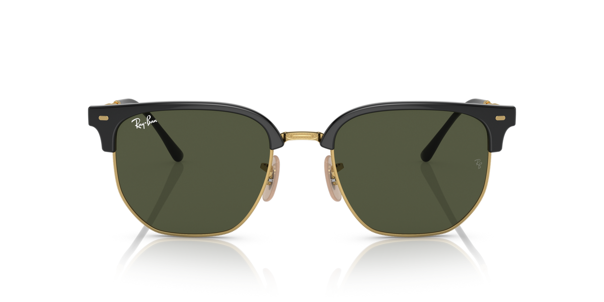 Ray-Ban RB4416 601/31 black on gold sunglasses 51mm