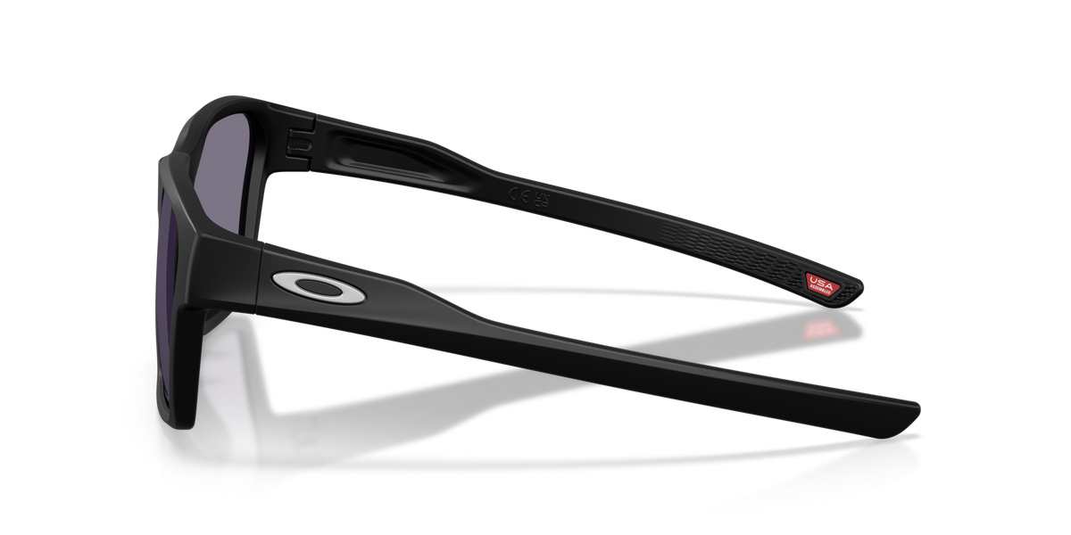 Oakley OO9497 01 matte black sunglasses 58mm side view