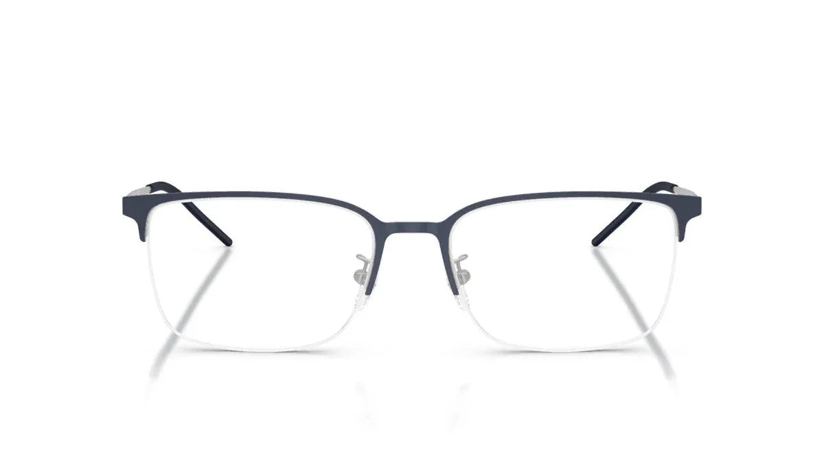 Emporio Armani EA1179D 3018 matte blue eyeglasses 56mm angled view