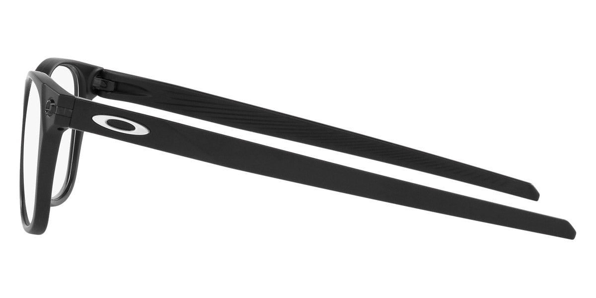 Oakley OX8177 01 satin black eyeglasses 56mm side view