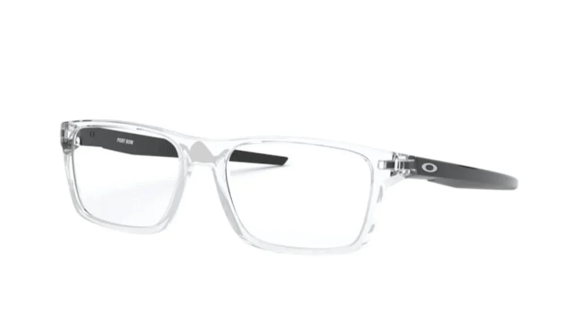 Oakley OX8164 02 polished clear eyeglasses 53mm