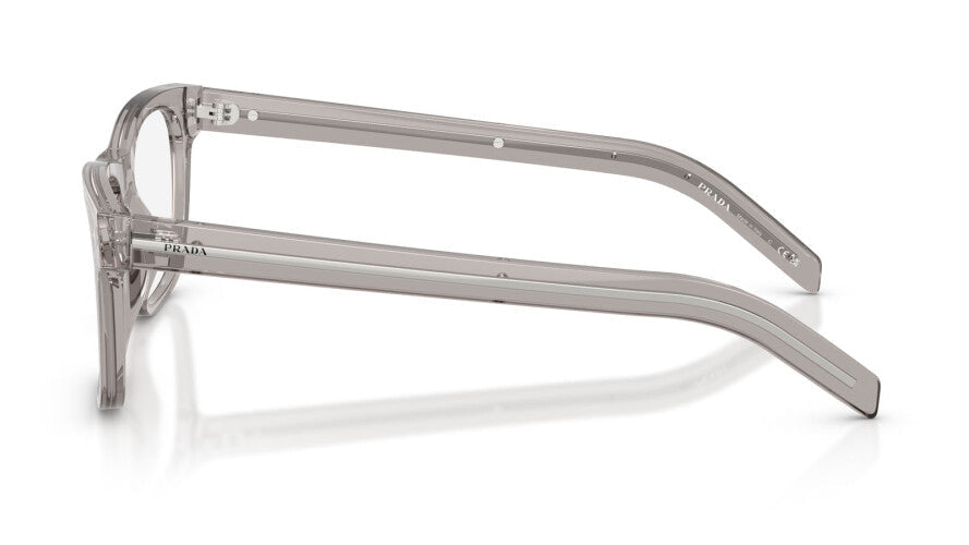 Prada PRA13V 10J1O1 hematite eyeglasses 54mm side view