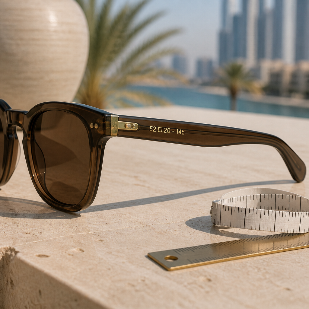 Sunglass Frame Measurements: UAE Buyer's Cheat Sheet