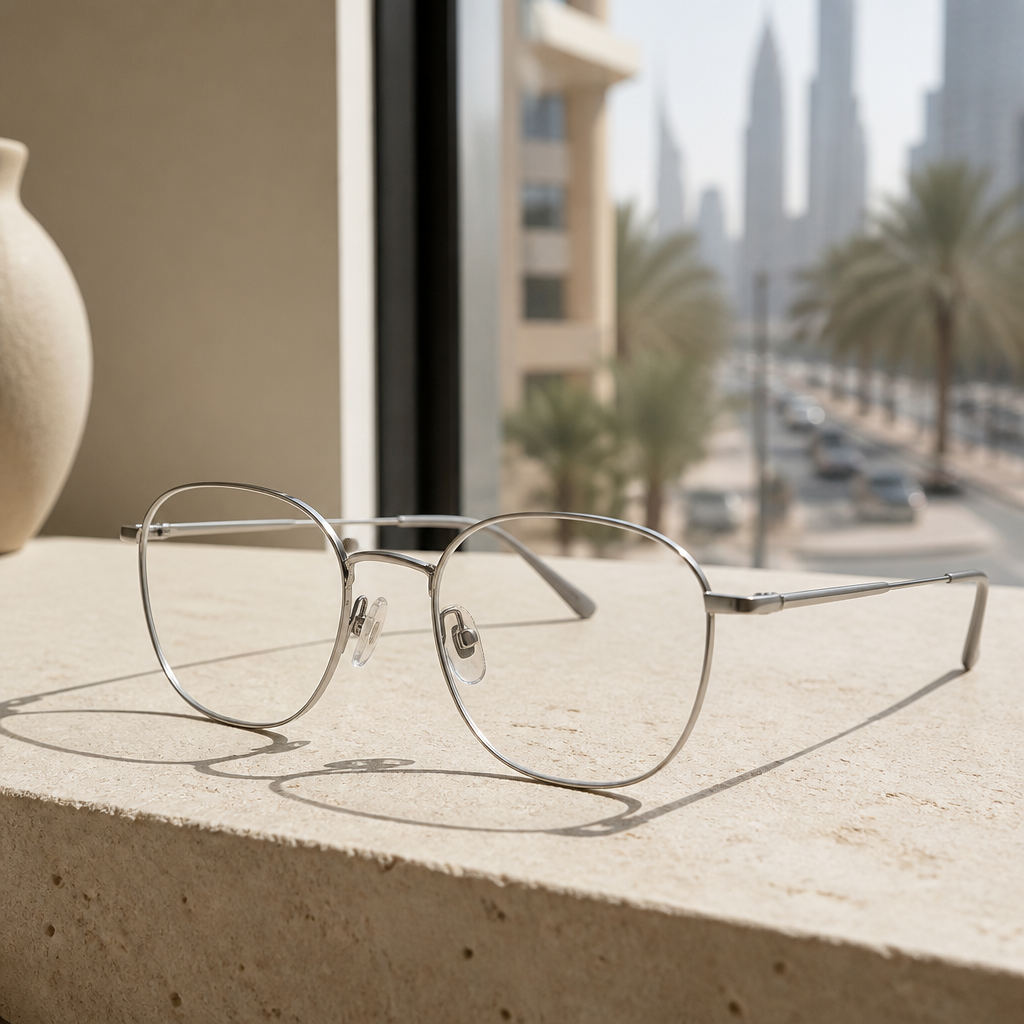 Titanium Eyeglass Frames UAE: Why They Feel Lighter