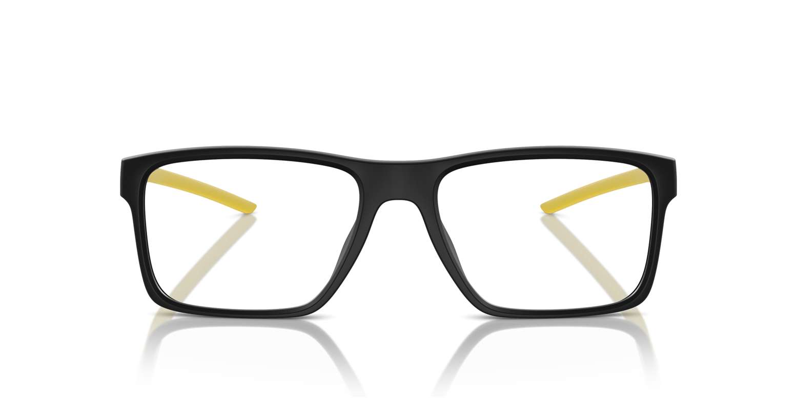 Ferrari FZ8007U 504 matte black eyeglasses 54mm front view