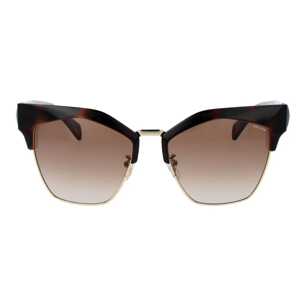 Police SPLN59 01AY – Shiny Black Sunglasses (56mm)