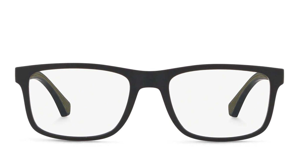 Emporio Armani EA3147 5042 matte black eyeglasses 55mm