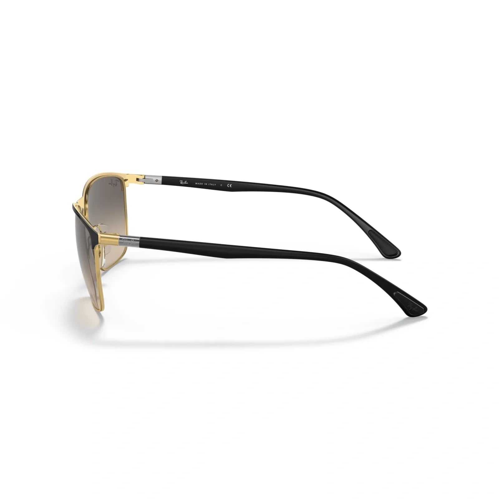 Ray-Ban RB3686 187/32 – Black on Gold Sunglasses (57mm)