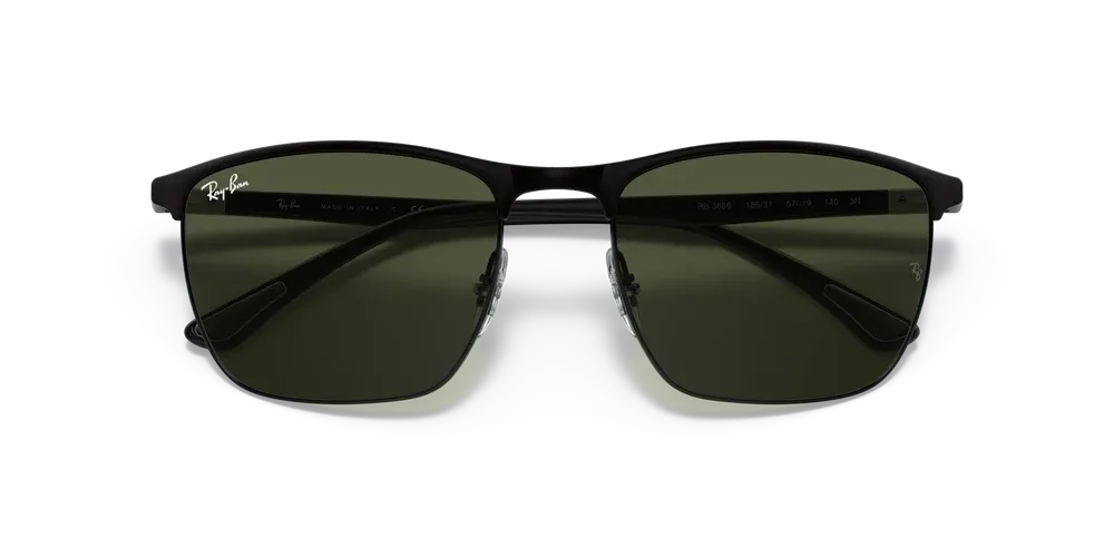 Ray-Ban RB3686 186/31 – Black Sunglasses (57mm)