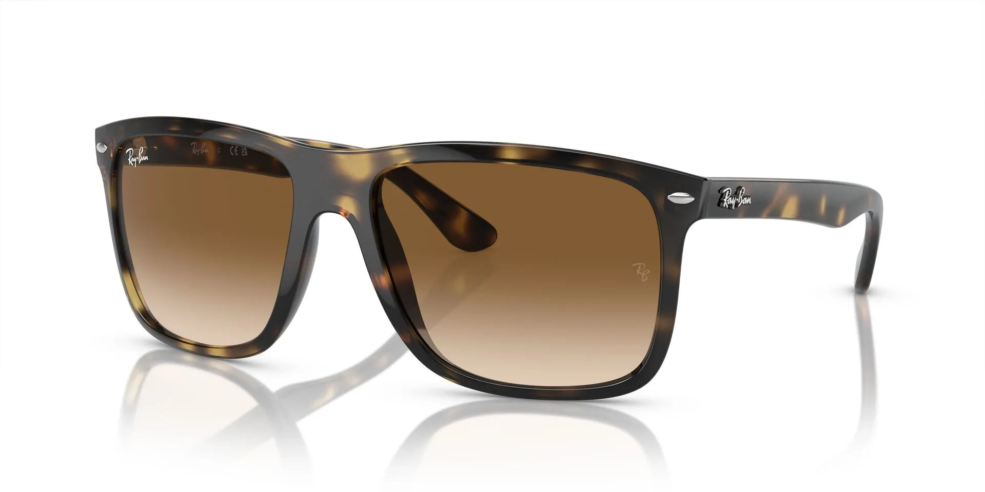 Ray-Ban Boyfriend RB4147 710/51 – Light Havana Sunglasses (56mm)