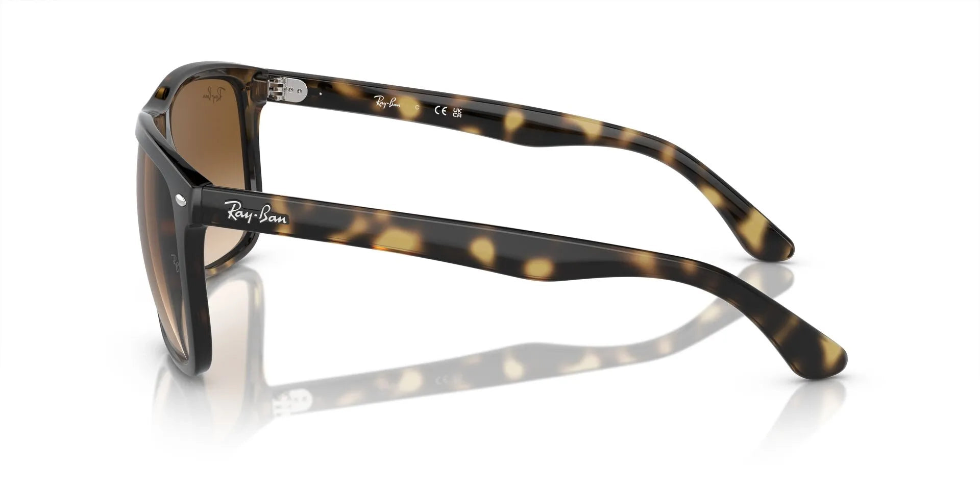 Ray-Ban Boyfriend RB4147 710/51 – Light Havana Sunglasses (56mm)
