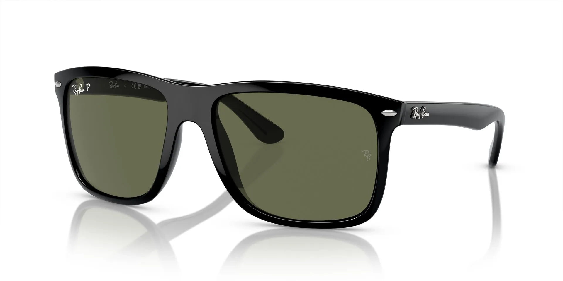 Ray-Ban Boyfriend RB4147 601/58 – Black Polarized Sunglasses (60mm)