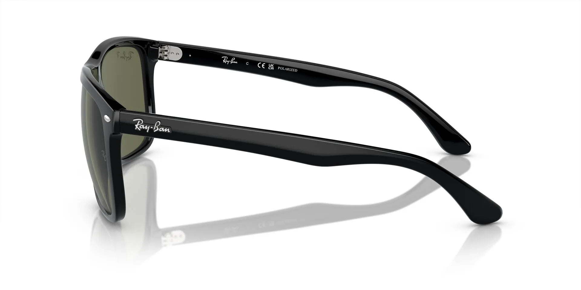 Ray-Ban Boyfriend RB4147 601/58 – Black Polarized Sunglasses (60mm)