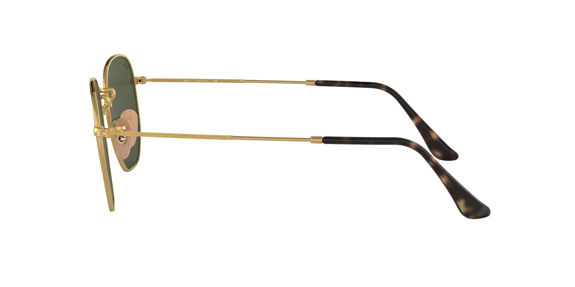 Ray-Ban Hexagonal RB3548N 001/R5 – Gold Sunglasses (51mm)