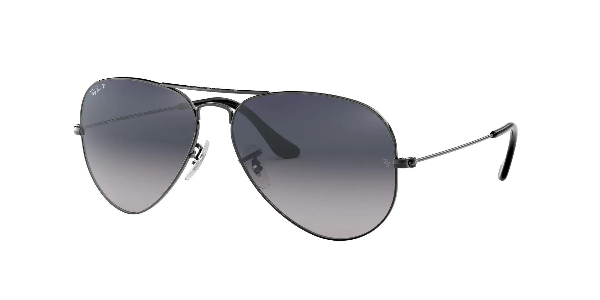 Ray-Ban Aviator Classic RB3025 004/78 – Gunmetal Polarized Sunglasses (58mm)