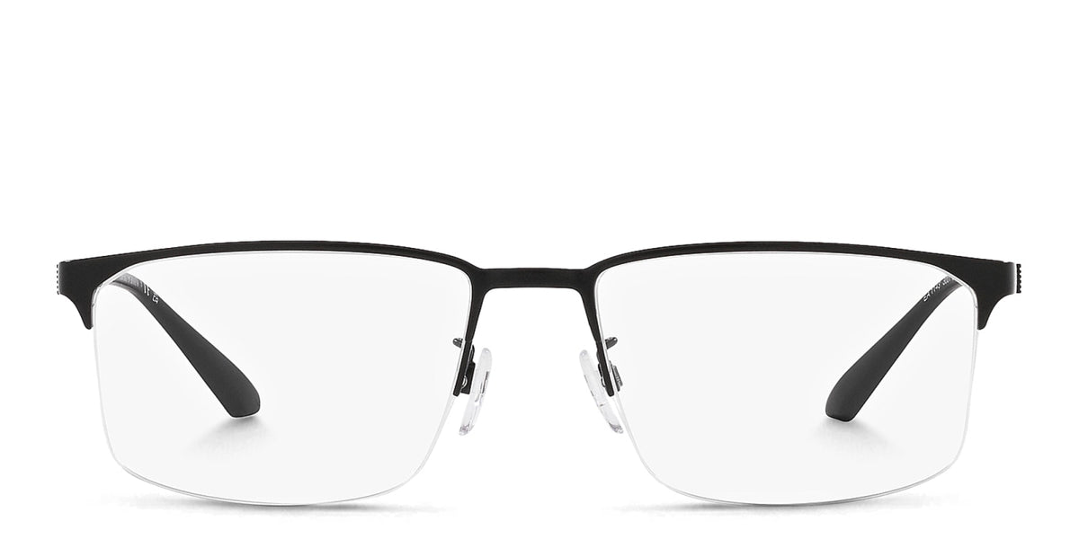 Emporio Armani EA1143 3001 matte black eyeglasses 55mm