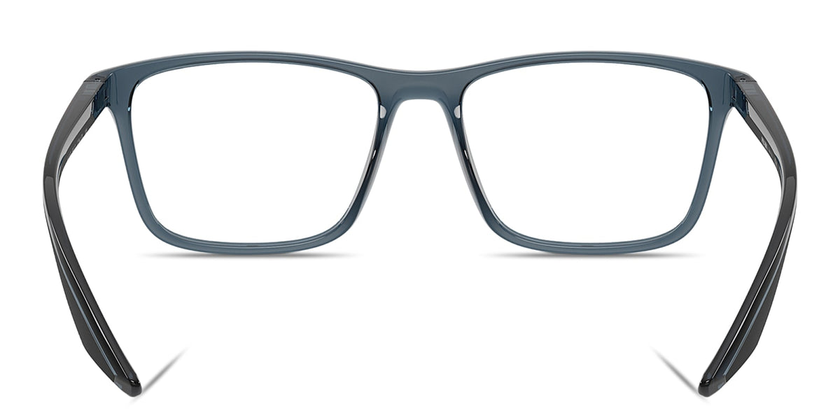Prada Linea Rossa PS01QV CZH1O1 transparent azure eyeglasses 56mm detail view