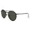 Ray-Ban Round Metal RB3447 919931 – Black Sunglasses (50mm)