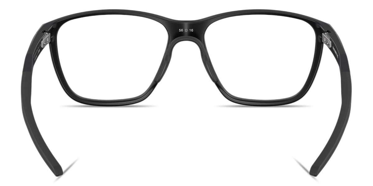 Oakley OX8186 01 satin black eyeglasses 54mm detail view