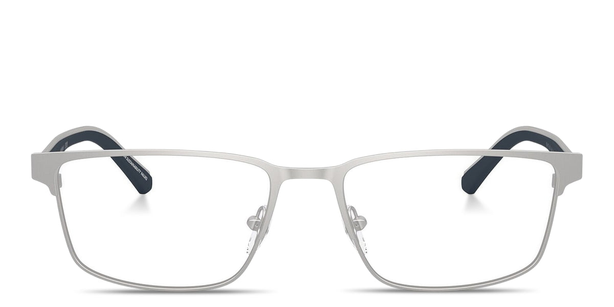 Emporio Armani EA1175 3015 matte silver eyeglasses 54mm