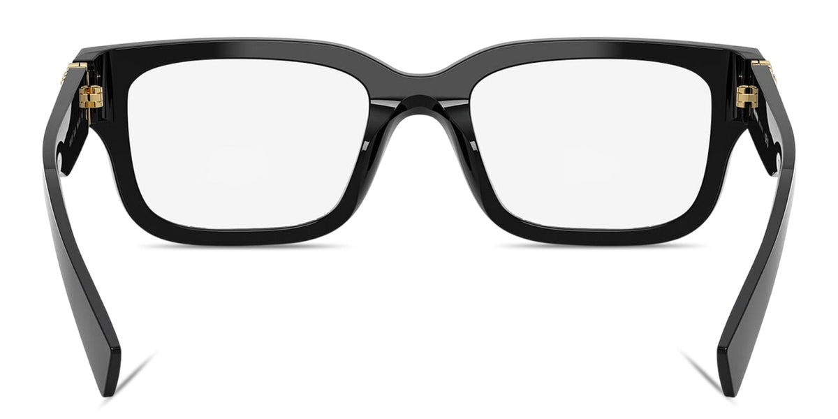 Miu Miu MU02YV 16K1O1 black eyeglasses 53mm detail view