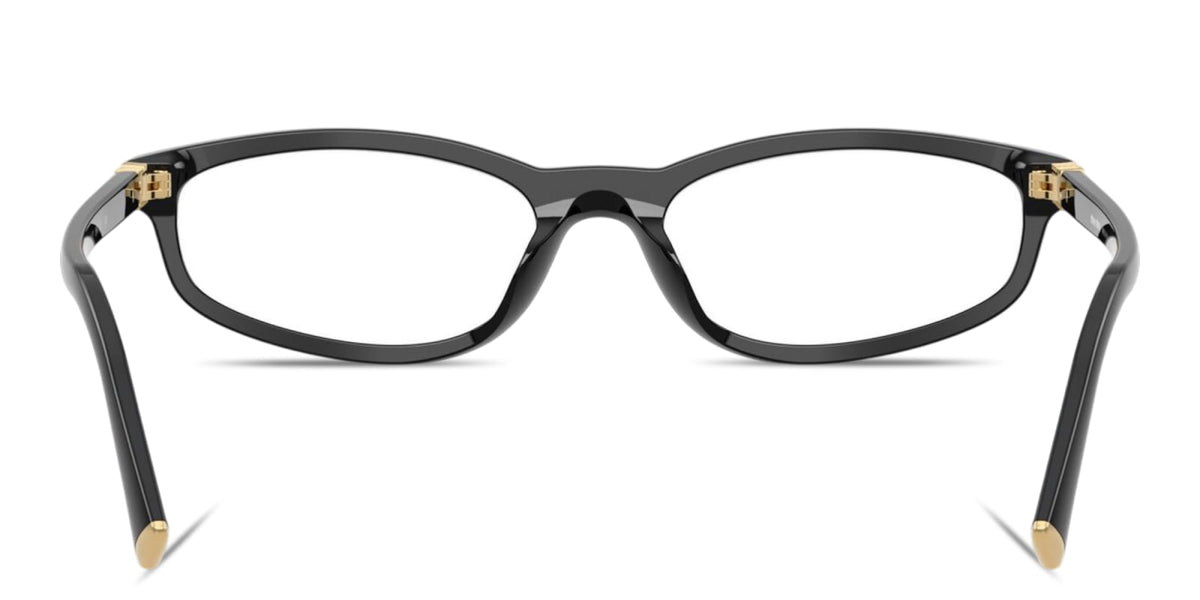 Miu Miu MU01ZV 16K1O1 black eyeglasses 54mm detail view