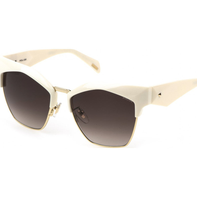 Police SPLN59 09ZQ – Ivory Sunglasses (56mm)
