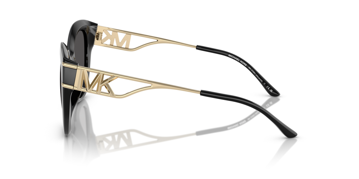 Michael Kors MK2236 300587 black sunglasses 53mm side view