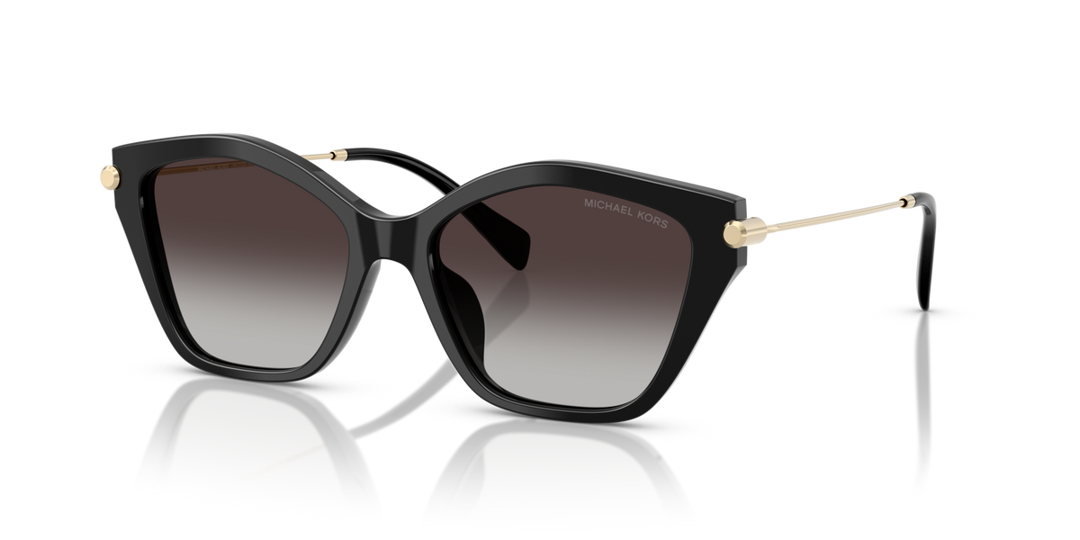 Michael Kors MK2246U 30058G black sunglasses 54mm angled view