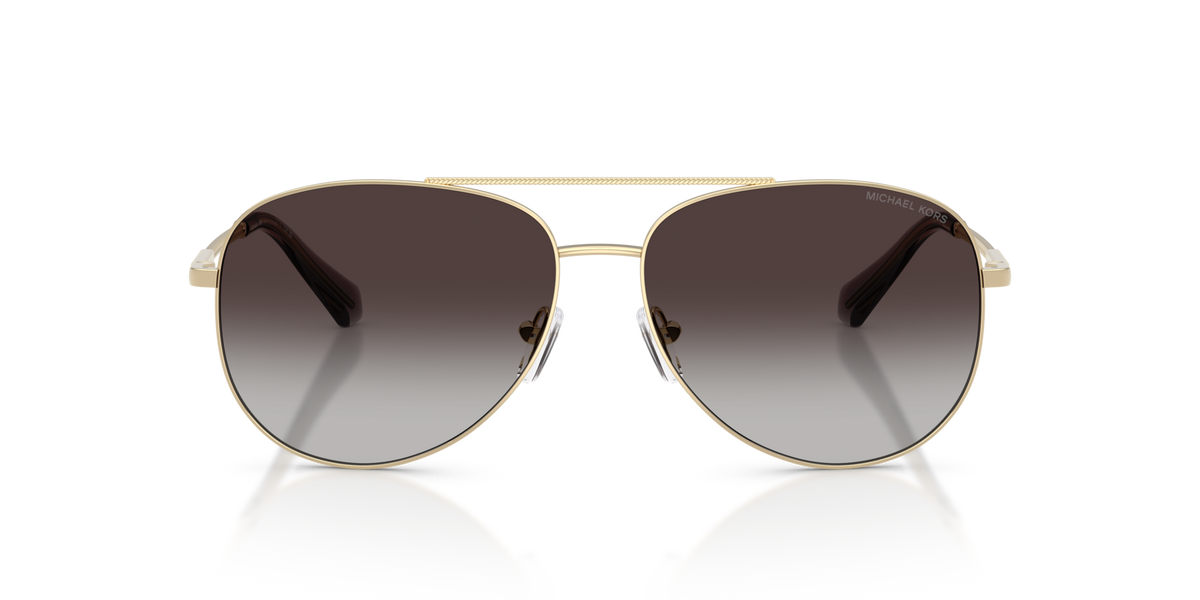 Michael Kors MK1172 10148G light gold sunglasses 58mm