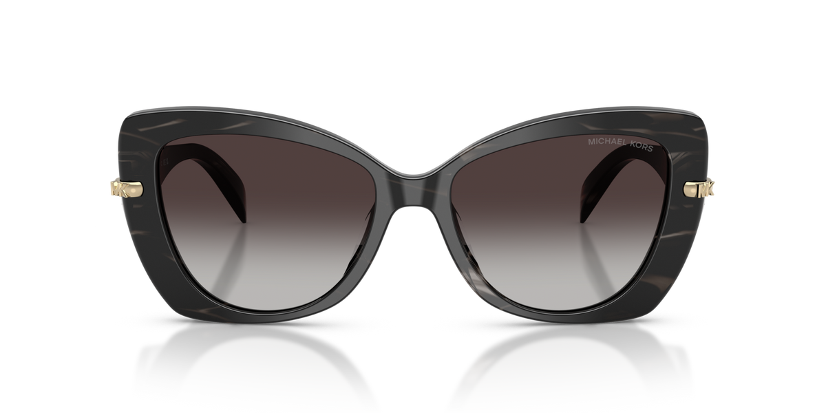 Michael Kors MK2258U 40348G black horn sunglasses 55mm