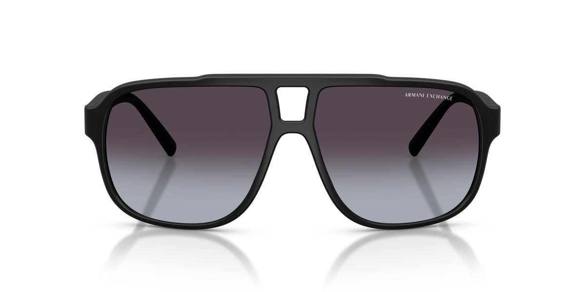Armani Exchange AX4104S 80788G matte black sunglasses 61mm