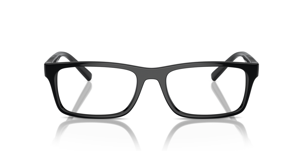 Armani Exchange AX3115 8158 shiny black eyeglasses 55mm