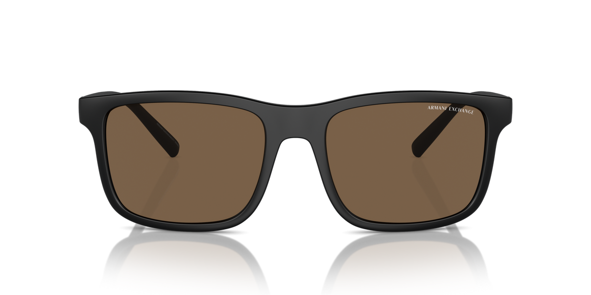 Armani Exchange AX4145S 807873 matte black sunglasses 57mm