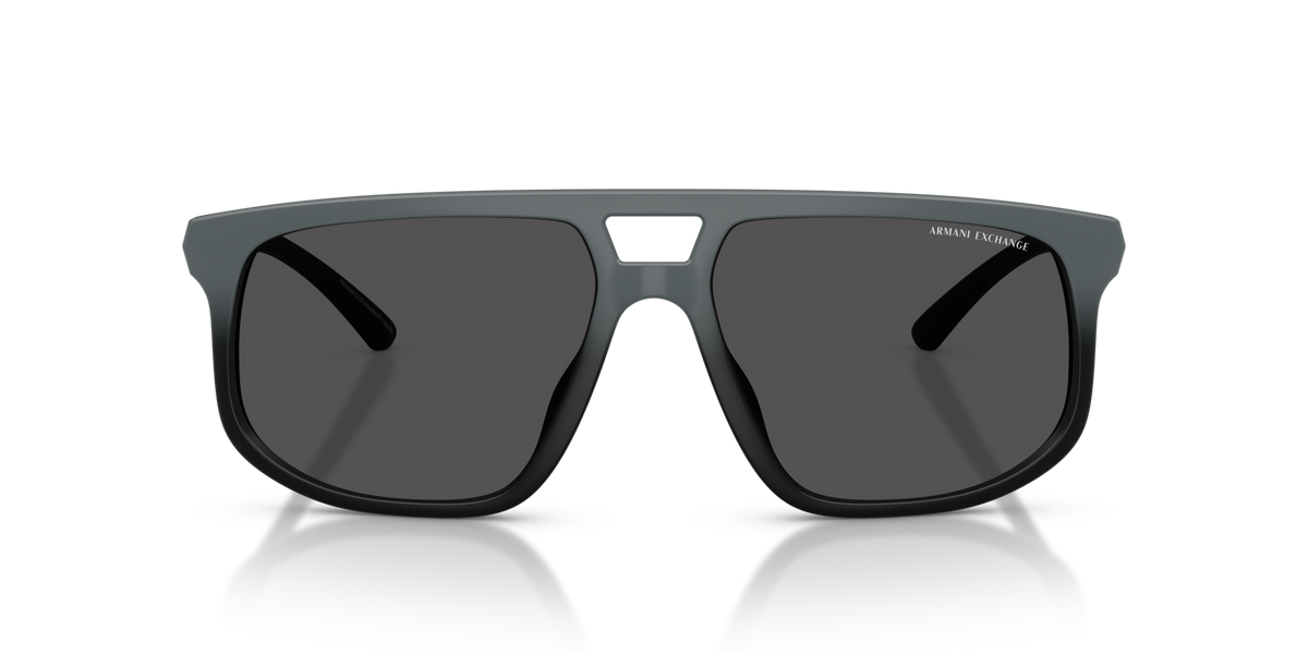 Armani Exchange AX4161SU 838887 matte grey gradient sunglasses 58mm