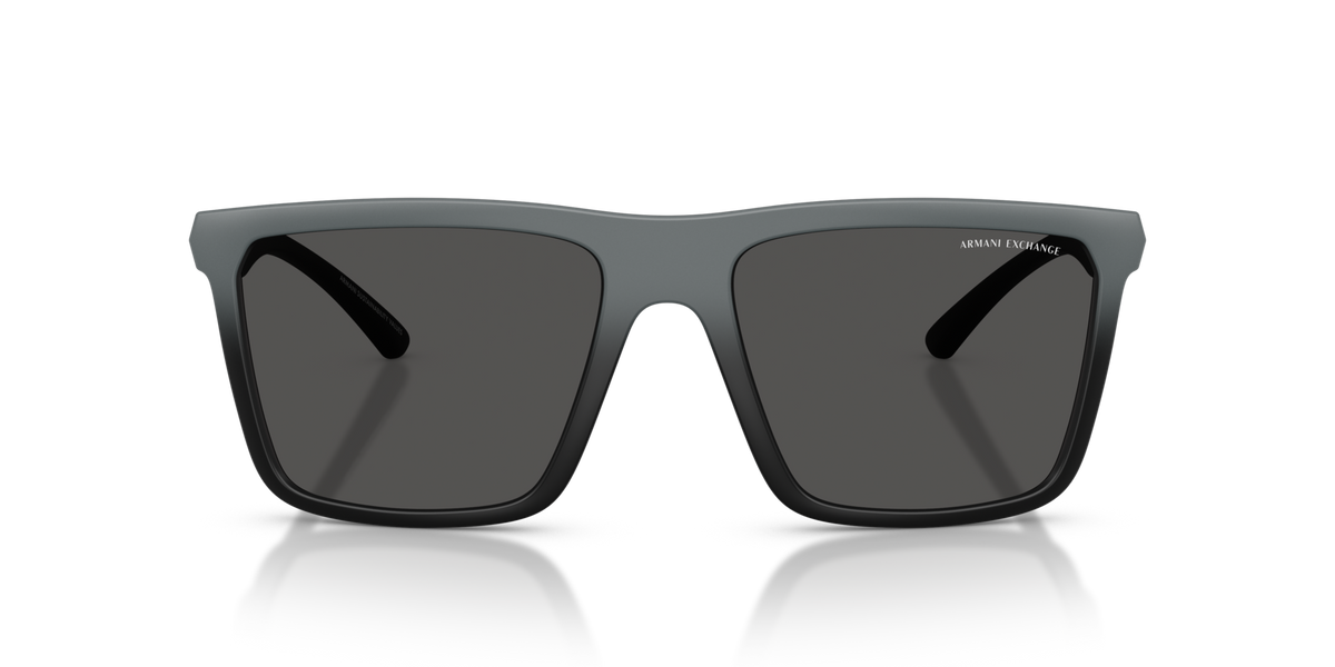 Armani Exchange AX4162SU 838887 matte grey gradient sunglasses 57mm