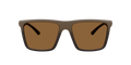 Armani Exchange AX4162SU 839173 – Matte Brown Gradient Sunglasses (57mm)