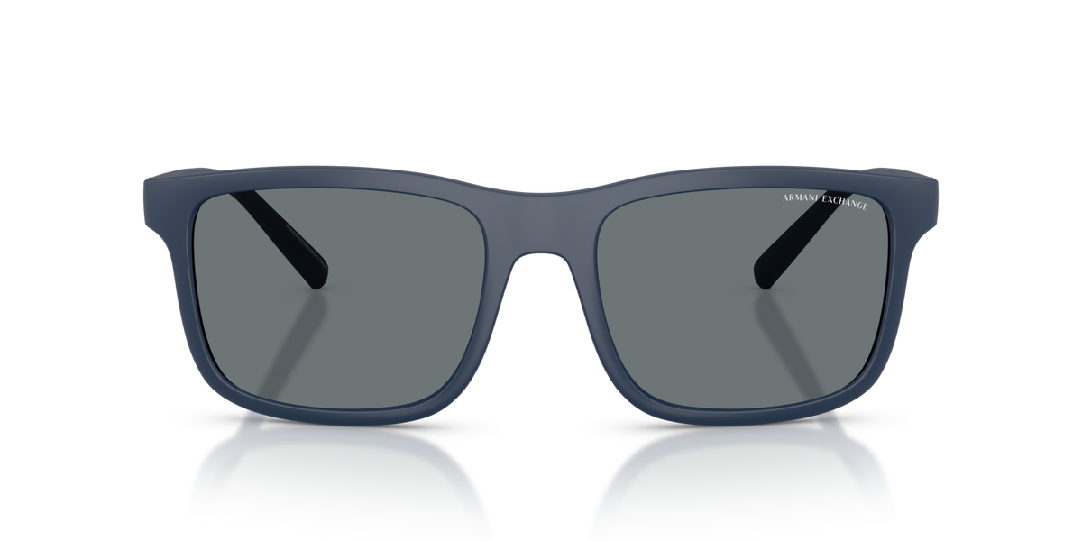Armani Exchange AX4145S 839980 matte navy blue sunglasses 57mm